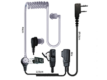 [SC-HY-E515] Air tube headset with PTT mic for two-way radio
