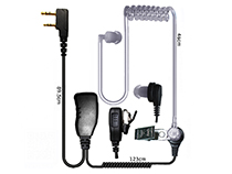 [SC-HY-E517] Air tube headset with PTT mic for two-way radio