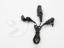 [SC-MST-MT200B] Air tube earpiece with PTT for two-way radio
