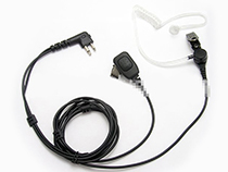 [SC-VD-E3002] Air tube earpiece with PTT for two-way radio