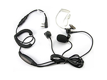 [SC-VD-M-E110240] Air tube earpiece with finger PTT for two-way radio