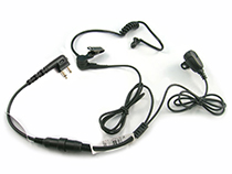 [SC-VD-M-EB1802] Air tube earpiece with PTT for two-way radio