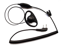 [SC-HY-E1517] D shape ear hanging two-way radio earphone