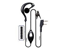 [SC-HY-E532] Ear hook shape with PTT two way radio earphone