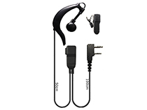 [SC-HY-E536] Ear hook shape with PTT two way radio earphone