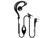 [SC-HY-E541] Ear hook shape with PTT two way radio earphone