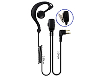 [SC-HY-E550] Ear hook shape with PTT two way radio earphone