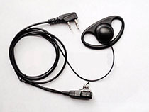 [SC-HY-E5717] D shape ear hanging two-way radio earphone