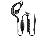 [SC-HY-E578] Ear hook shape with PTT two way radio earphone